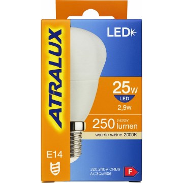 LED Žárovka E14/6W/230V 3000K - Attralux