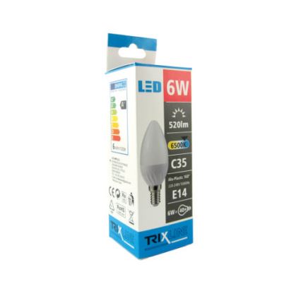 LED Žárovka E14/6W/230V
