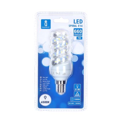 LED Žárovka E14/7W/230V 6500K - Aigostar