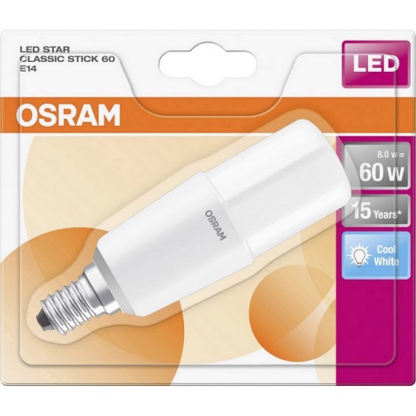 LED Žárovka E14/8W/230V 4000K - Osram