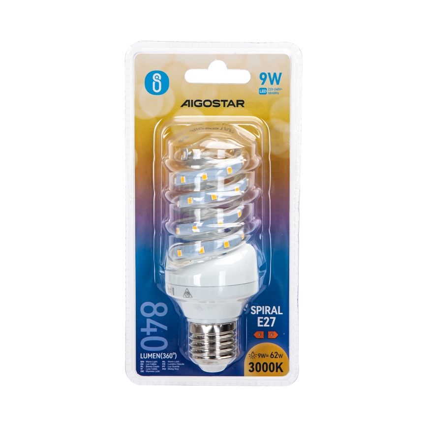 LED Žárovka E14/9W/230V 6500K - Aigostar