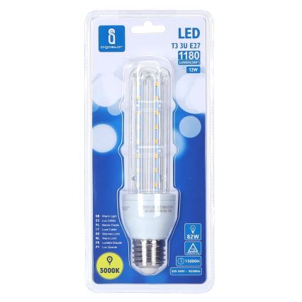 LED Žárovka E27/12W/230V 3000K - Aigostar