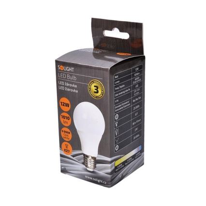 LED žárovka E27/12W/230V 6000K
