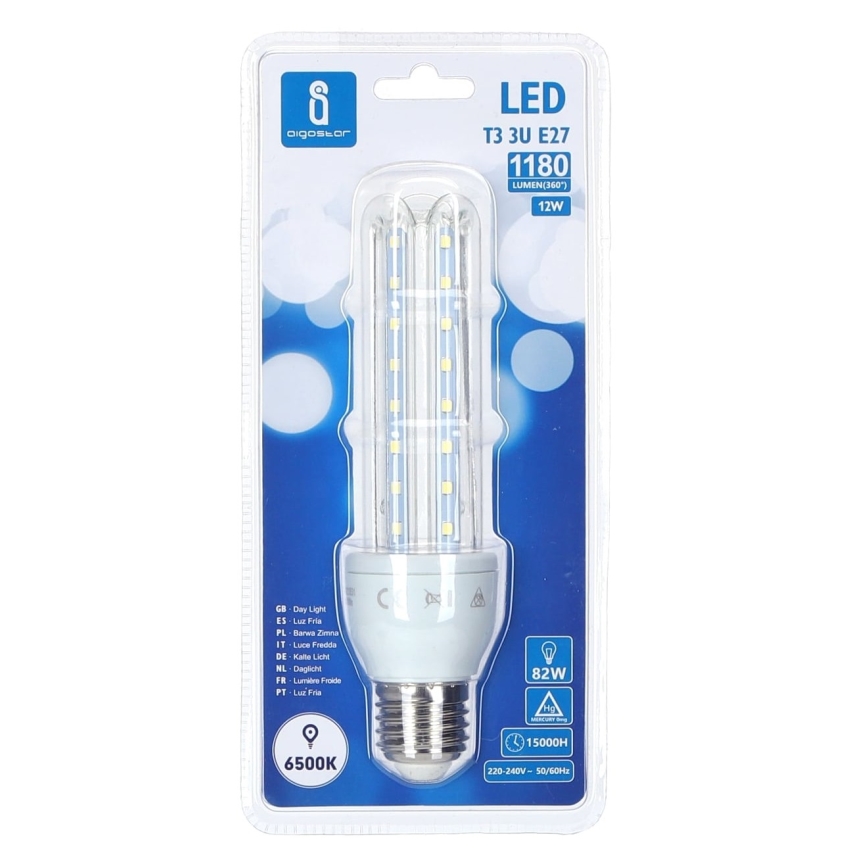 LED Žárovka E27/12W/230V 6500K - Aigostar