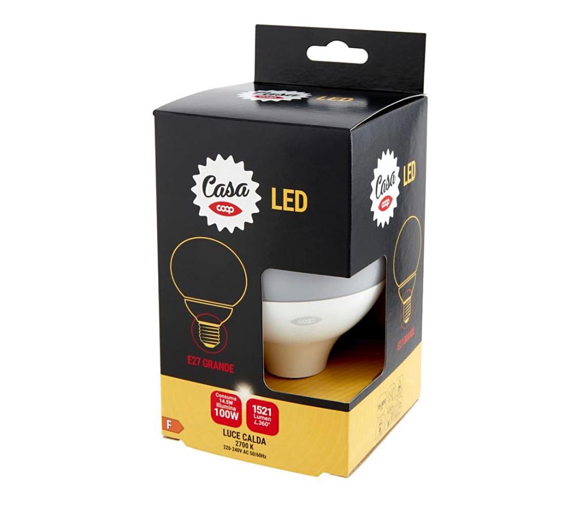 LED Žárovka E27/14,5W/230V 2700K