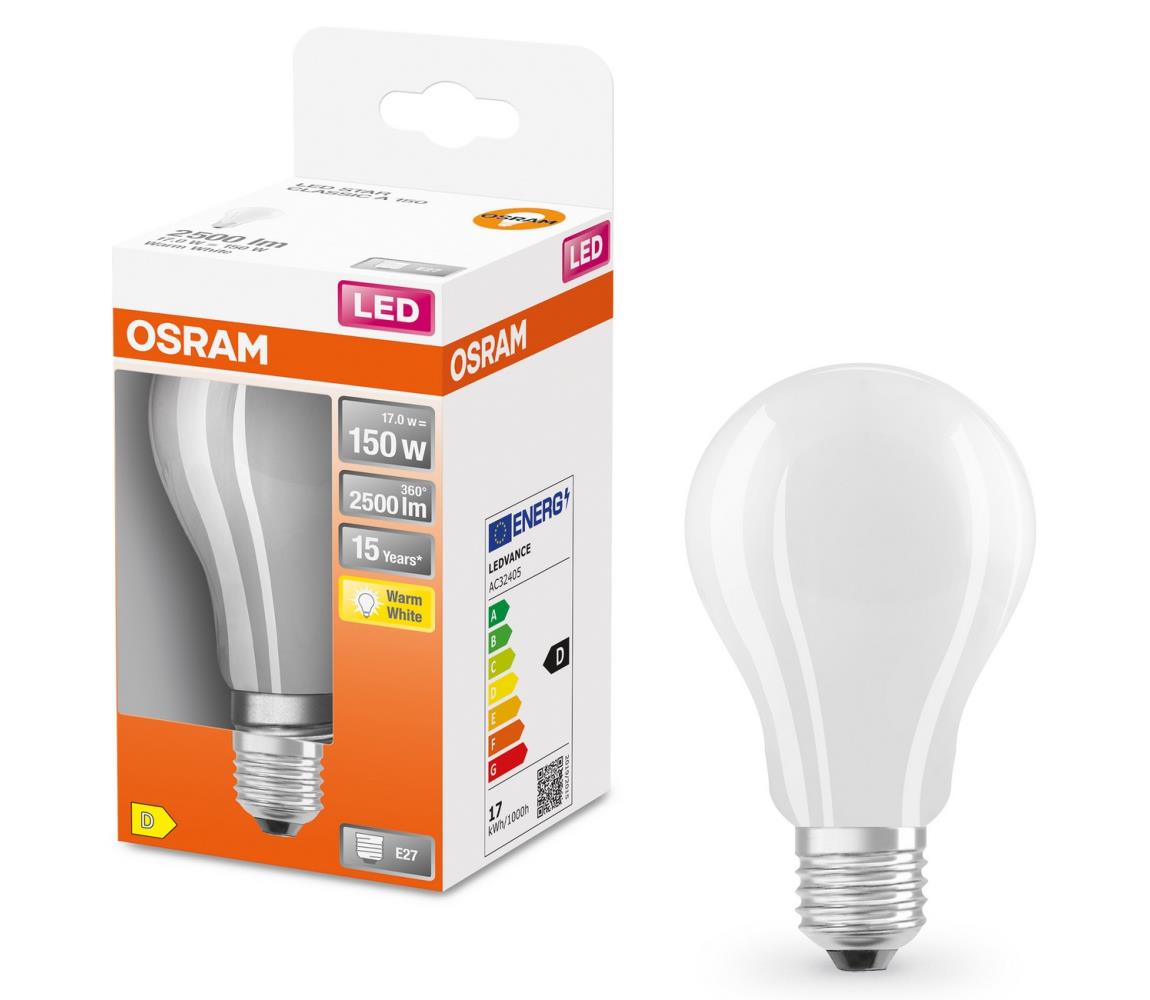 Osram LED Žárovka E27/17W/230V 2700K - Osram P227397