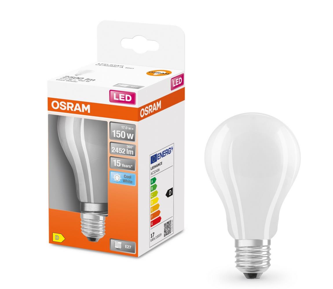 Osram LED Žárovka E27/17W/230V 4000K - Osram 
