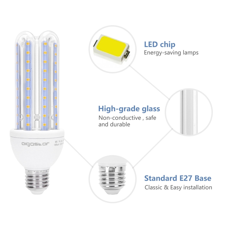 LED Žárovka E27/23W/230V 3000K - Aigostar