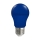 LED žárovka E27/5W/230V modrá