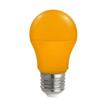 LED žárovka E27/5W/230V oranžová