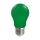 LED žárovka E27/5W/230V zelená