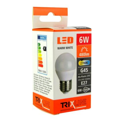 LED Žárovka E27/6W/230V 2700K