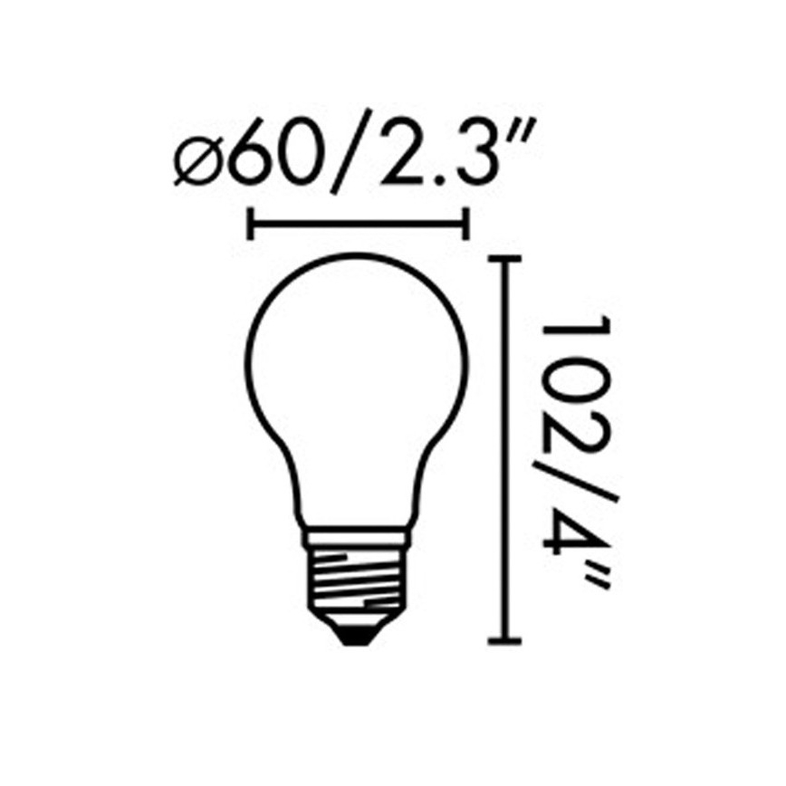 LED Žárovka E27/7W/230V 2700K - Faro 17463