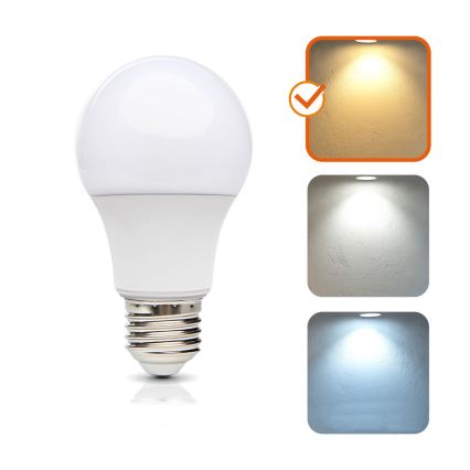 LED Žárovka E27/8,5W/230V 3000K