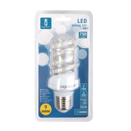 LED Žárovka E27/9W/230V 3000K - Aigostar