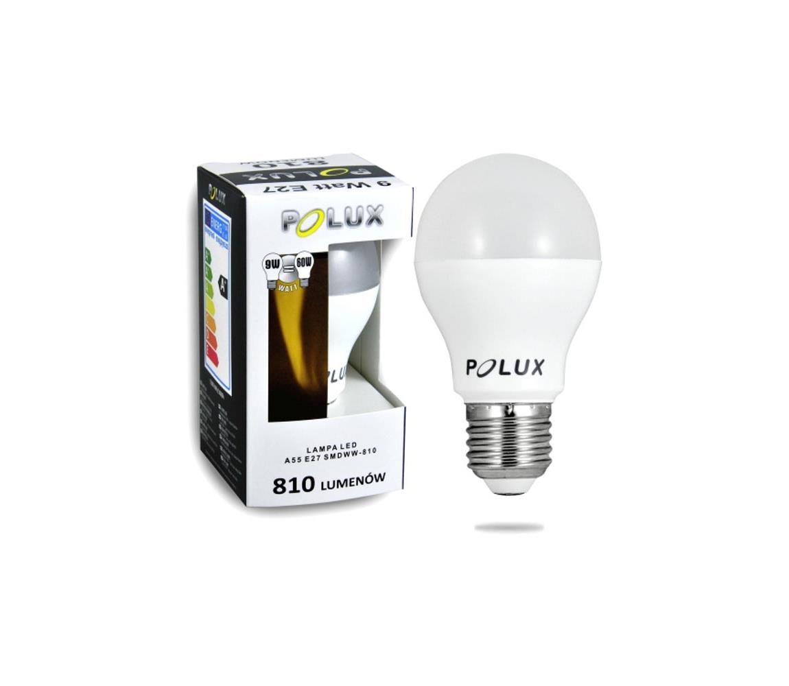 Polux LED Žárovka E27/9W/230V