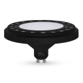 LED Žárovka ECOLINE AR111 GU10/12W/230V 4000K 120° černá - Brilagi