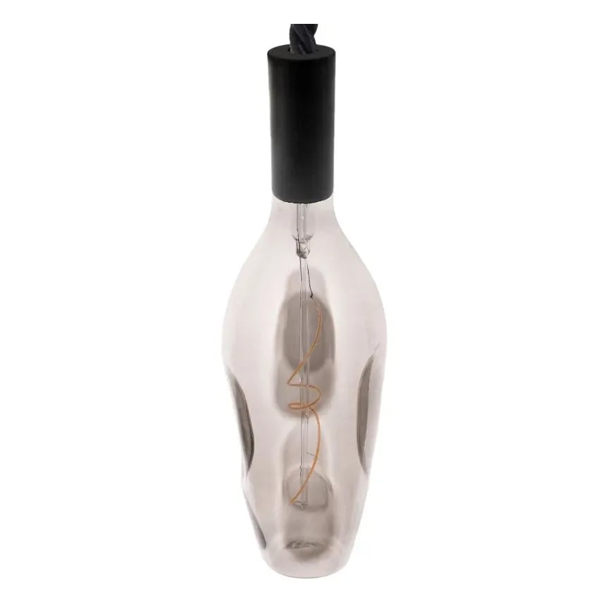 LED Žárovka FILAMENT BUMPED SMOKE BT110 E27/4W/230V 2000K