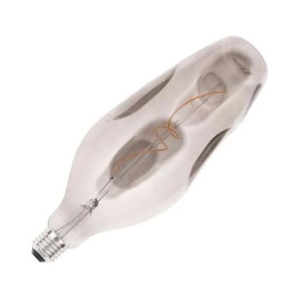 LED Žárovka FILAMENT BUMPED SMOKE BT110 E27/4W/230V 2000K