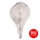LED Žárovka FILAMENT BUMPED SMOKE ET160 E27/4W/230V 2000K