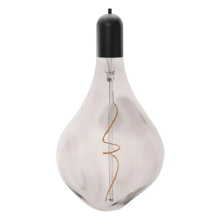LED Žárovka FILAMENT BUMPED SMOKE ET160 E27/4W/230V 2000K
