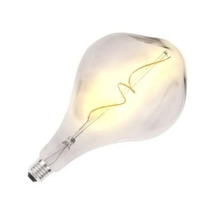 LED Žárovka FILAMENT BUMPED SMOKE ET160 E27/4W/230V 2000K