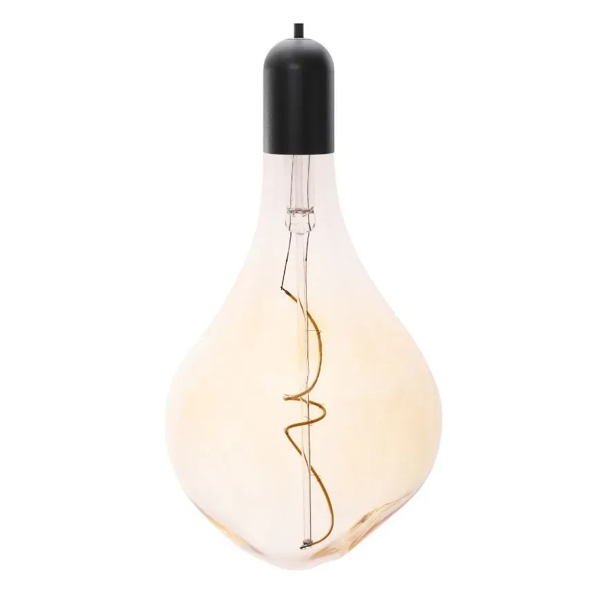 LED Žárovka FILAMENT BUMPED VINTAGE ET160 E27/4W/230V 2000K