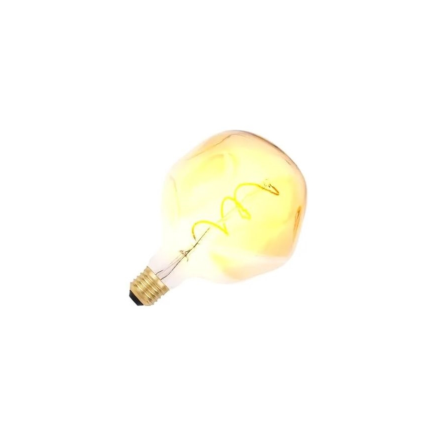 LED Žárovka FILAMENT BUMPED VINTAGE G125 E27/4W/230V 2000K