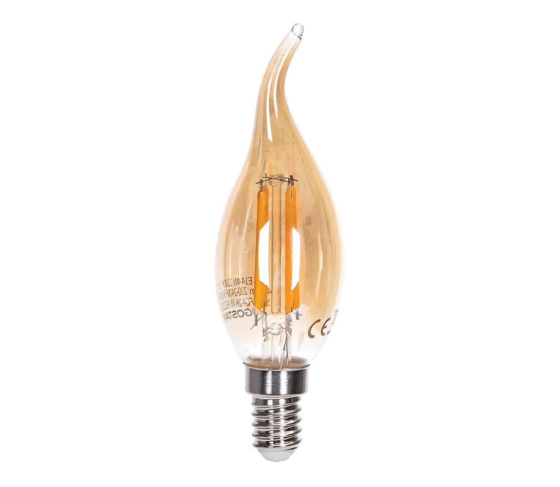 Aigostar B.V. LED Žárovka FILAMENT C35 E14/4W/230V 2200K - Aigostar AI0841