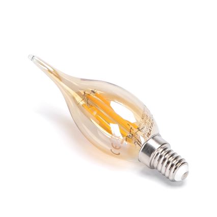 LED Žárovka FILAMENT C35 E14/4W/230V 2200K - Aigostar