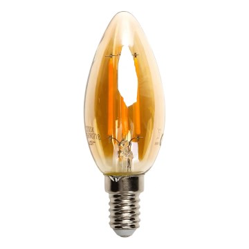 LED Žárovka FILAMENT C35 E14/8W/230V 2200K - Aigostar