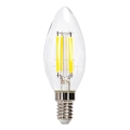 LED Žárovka FILAMENT C35 E14/8W/230V 6500K - Aigostar