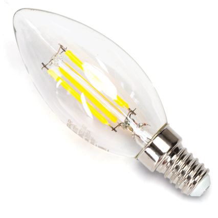 LED Žárovka FILAMENT C35 E14/8W/230V 6500K - Aigostar