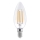 LED Žárovka FILAMENT C37 E14/6W/230V 3000K