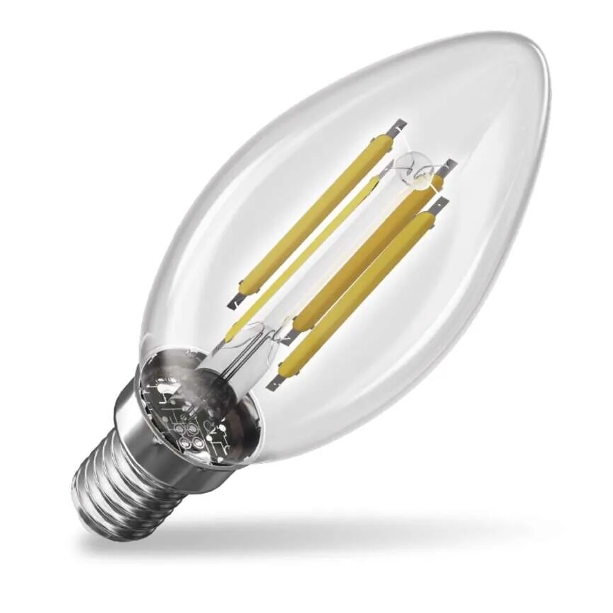 LED Žárovka FILAMENT E14/3,8W/230V 2700K