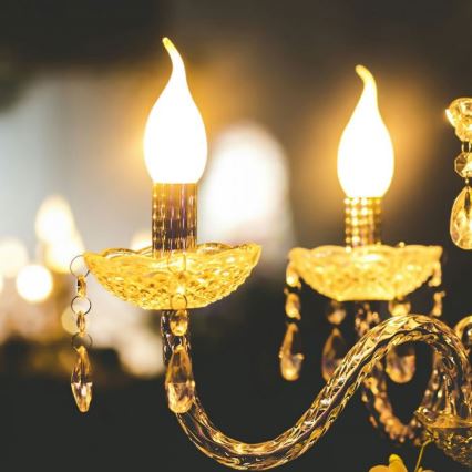 LED Žárovka FILAMENT E14/4W/230V 3000K