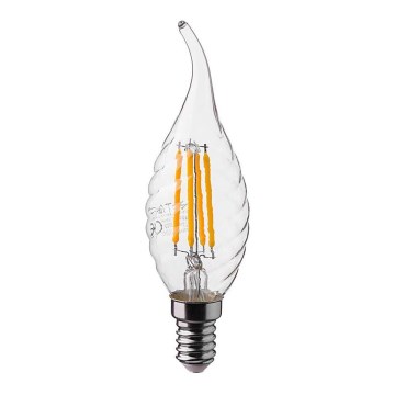 LED Žárovka FILAMENT E14/4W/230V 6500K