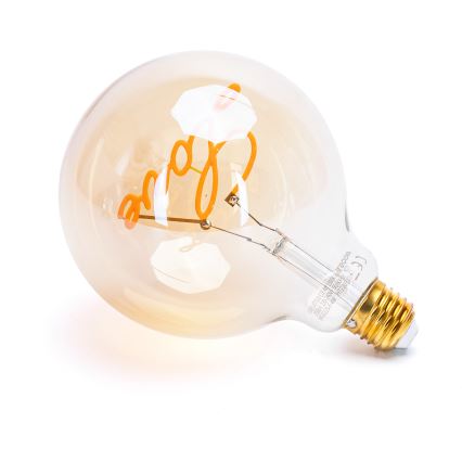 LED Žárovka FILAMENT E27/4W/230V 1800K love - Aigostar