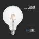 LED Žárovka FILAMENT G125 E27/10W/230V 3000K
