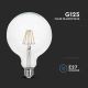 LED Žárovka FILAMENT G125 E27/10W/230V 4000K