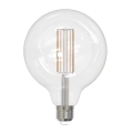 LED Žárovka FILAMENT G125 E27/18W/230V 3000K