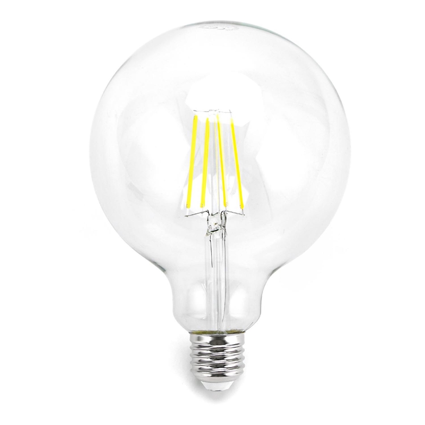 LED Žárovka FILAMENT G125 E27/4W/230V 6500K - Aigostar