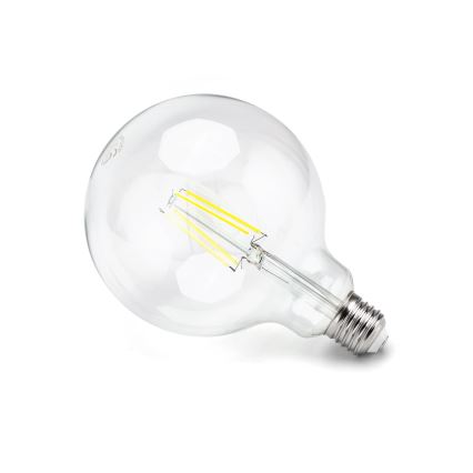 LED Žárovka FILAMENT G125 E27/4W/230V 6500K - Aigostar