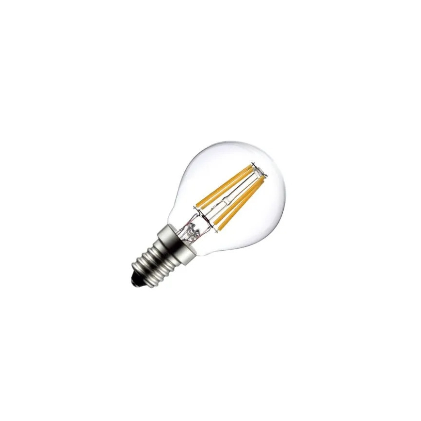 LED Žárovka FILAMENT G45 E14/6W/230V 3000K
