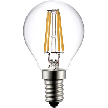 LED Žárovka FILAMENT G45 E14/6W/230V 4000K