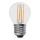 LED Žárovka FILAMENT G45 E27/6W/230V 3000K