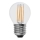 LED Žárovka FILAMENT G45 E27/6W/230V 4000K