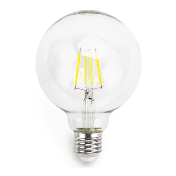 LED Žárovka FILAMENT G95 E27/4W/230V 6500K - Aigostar