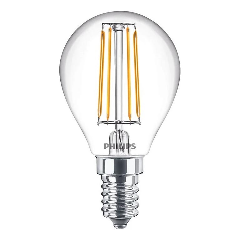 LED Žárovka FILAMENT Philips E14/4,3W/230V 4000K