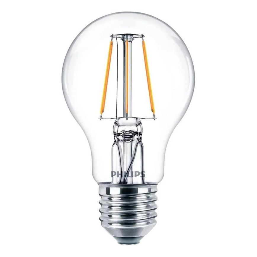 LED Žárovka FILAMENT Philips E27/4,3W/230V 4000K